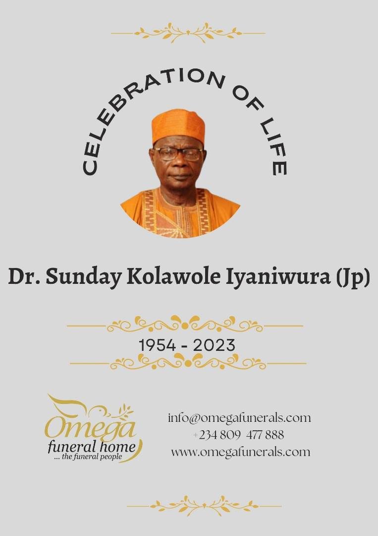 Dr. Sunday Kolawole Iyaniwura (JP)