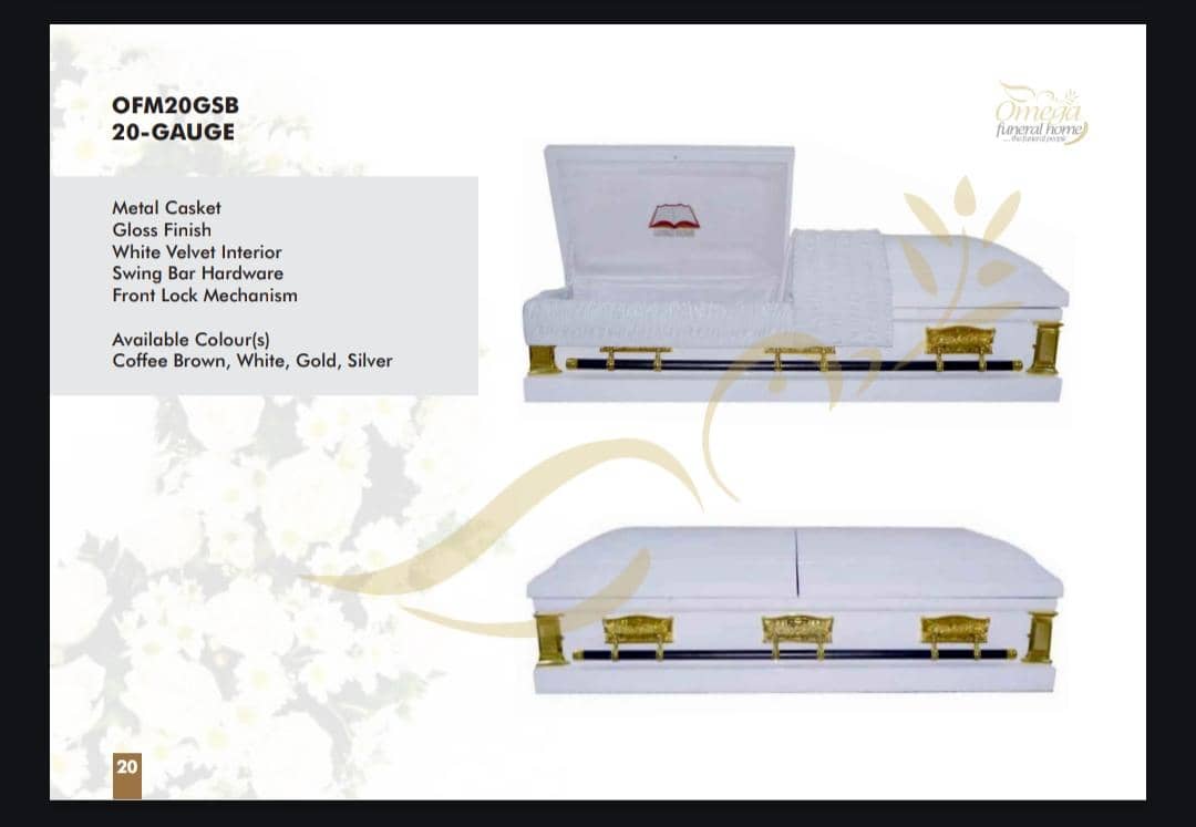 Omega Funeral Home Casket