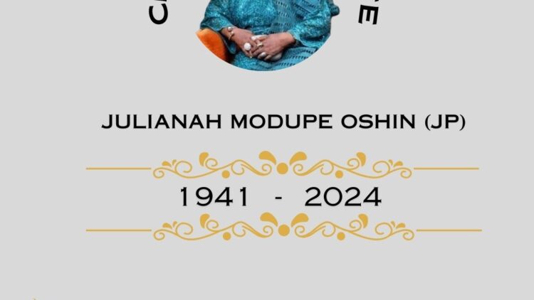 Julianah Modupe Oshin (JP)