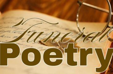 Funeral Poems: Finding Comfort in Words