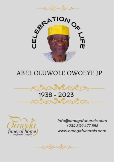Abel Oluwole Owoeye J.P.