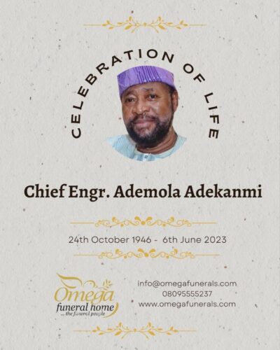 Chief Engr. Ademola Adekanmi